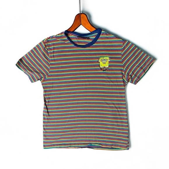 🌻Nickelodeon T-Shirt SpongeBob SquarePants Men's Size Medium - Picture 1 of 5